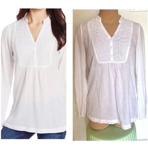 Lily Pulitzer Freya Tunic White Lace Top - Women